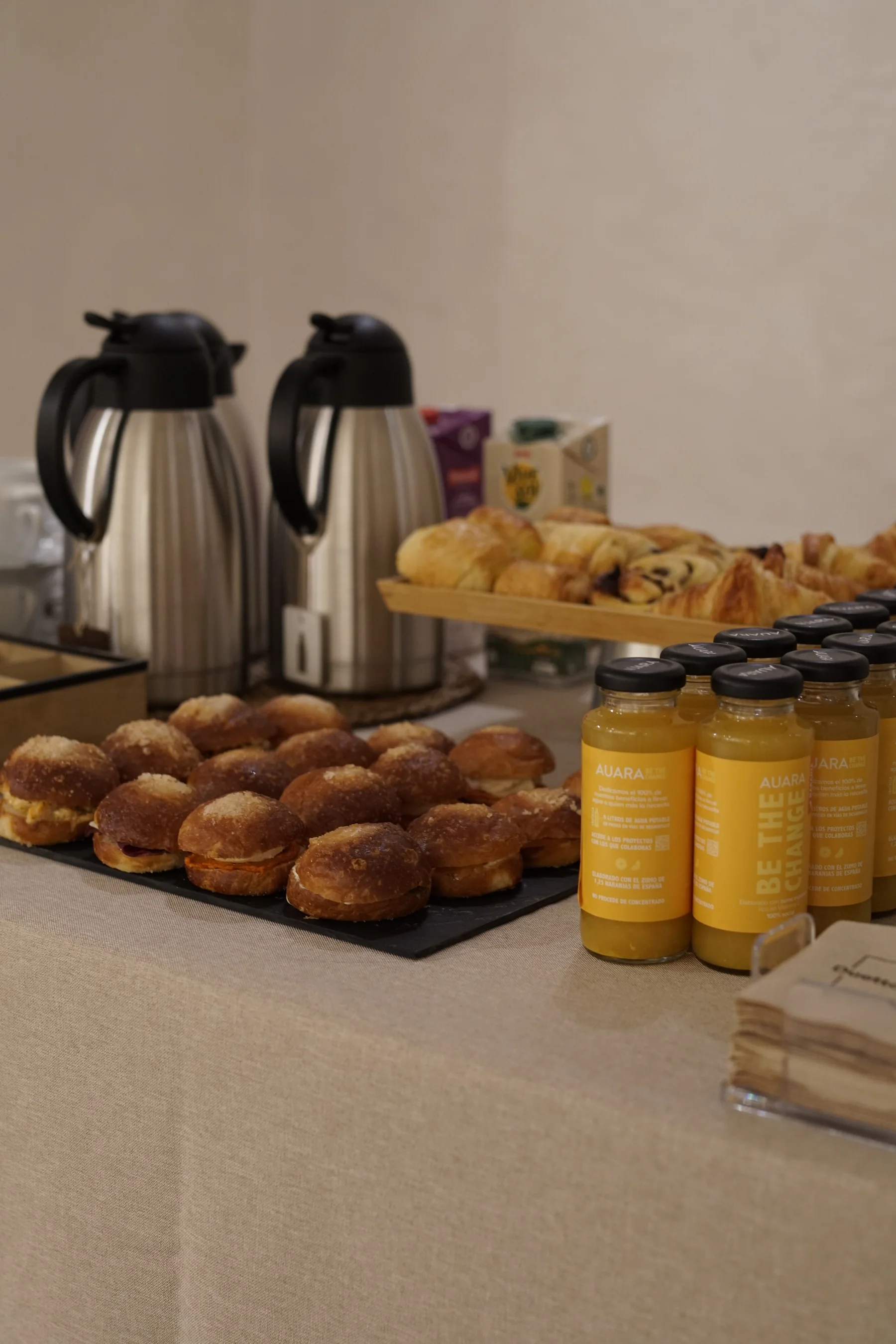 Café premium 100 % arábica para coffee break corporativo. Duetto Catering